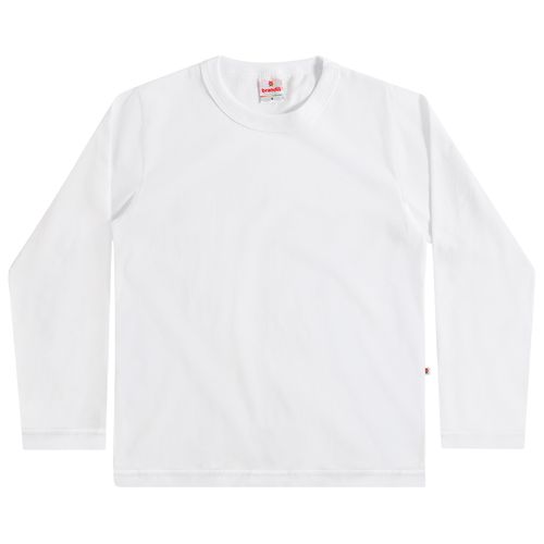 Camiseta Manga Longa Branca - 3