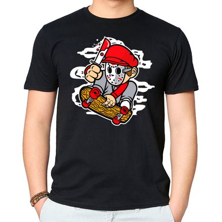 Camiseta Mario Killer P - PRETO