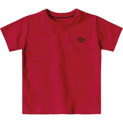 Camiseta Marisol Ocean Bebê Menino Vermelho