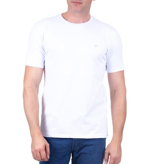 Camiseta Masculina Branca Lisa - G
