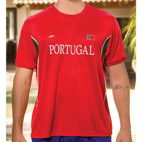 Camiseta Masculina Dry Line Portugal 125706 Elite
