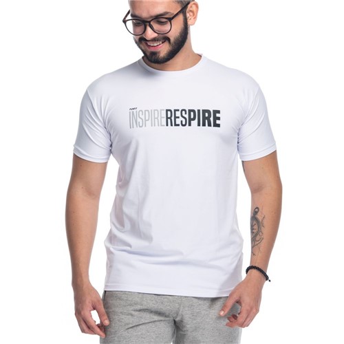 Camiseta Masculina Funfit - Inspire Respire