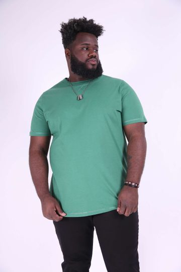 Camiseta Masculina Trançador Plus Size Verde P