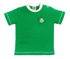 Camiseta Meia Malha Bebê Menino Palmeiras| Doremi Bebê