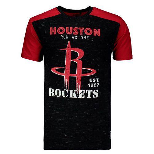 Camiseta Mitchell & Ness NBA Houston Rockets Preto - Mitchell & Ness - Mitchell & Ness