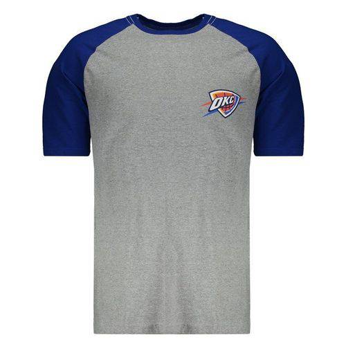 Camiseta Mitchell & Ness NBA Oklahoma City Thunder Cinza - Mitchell & Ness - Mitchell & Ness