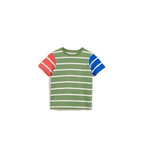 Camiseta Mix Listras Largas Verde Jamaica Tpx 18-013 - 10