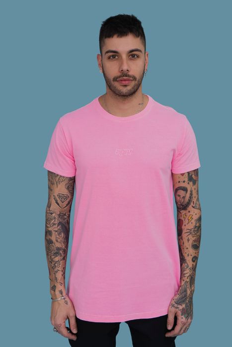 Camiseta Neon Approve Rosa P