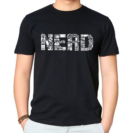 Camiseta Nerd P - PRETO