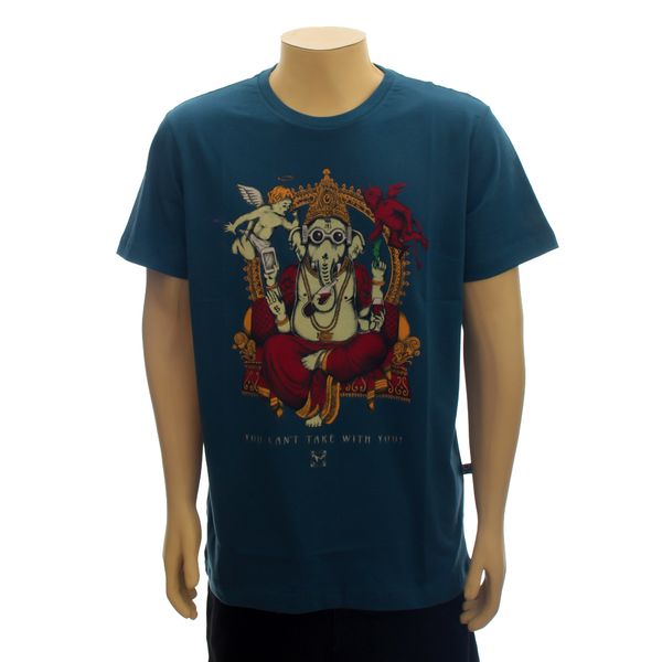Camiseta New Ganesha Azul (M)