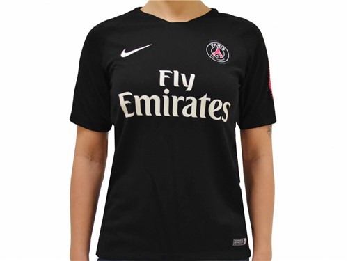 Camiseta Nike Breathe Paris Saint-Germain Preto