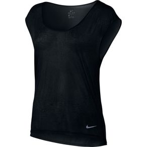 Camiseta Nike Breathe Top Preta Feminina G