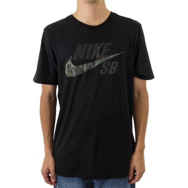 Camiseta Nike Dri-Fit Logo Camo (P)