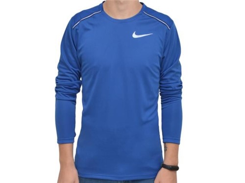 Camiseta Nike Dri-Fit Miler Manga Longa
