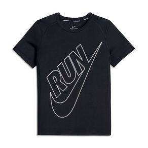 Camiseta Nike Dry Miler Preto Infantil PP