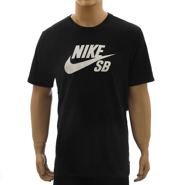 Camiseta Nike SB Classic Black/White (P)
