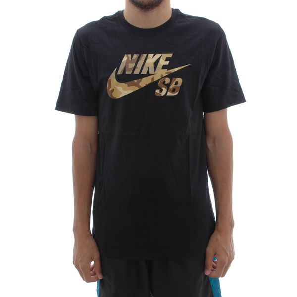 Camiseta Nike SB Logo Camo (P)