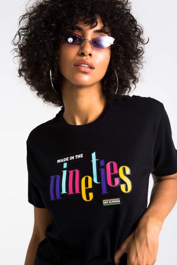 Camiseta Nineties Black-M