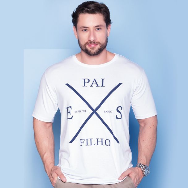 Camiseta Pai, Espírito Santo, Filho MS3086