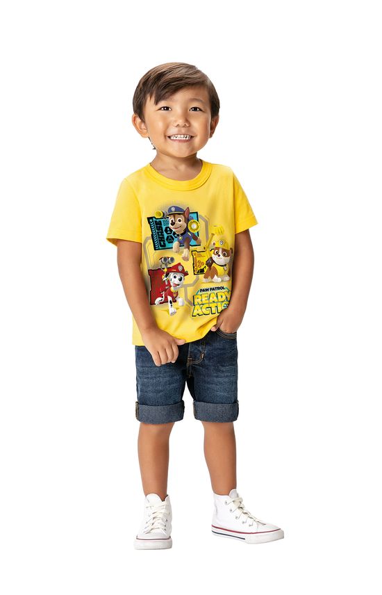 Camiseta Patrulha Canina® Menino Malwee Kids Amarelo - 2