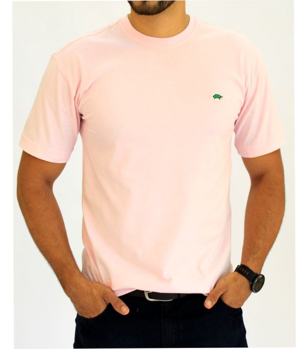 Camiseta Pau a Pique Básica Rosa ROSA - M
