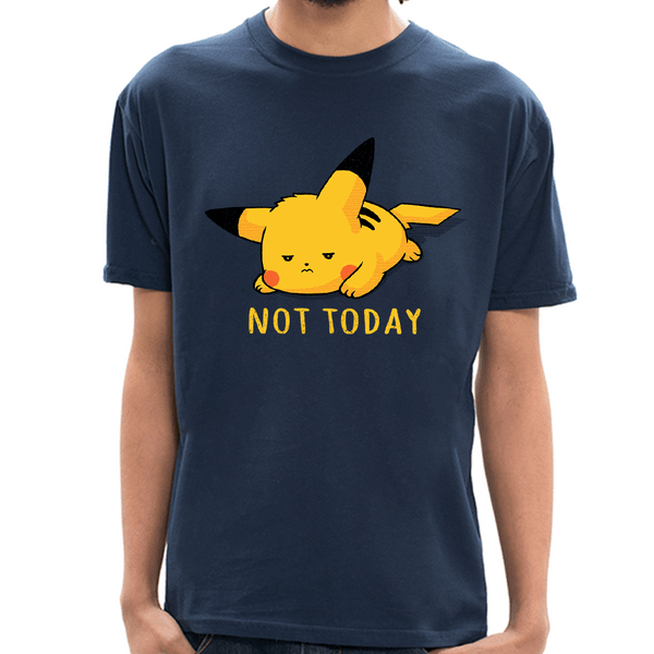 - Camiseta Pikachu Not Today - Masculina - P