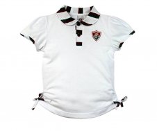 Camiseta Polo Infantil do Fluminense Menina |Doremi Bebê