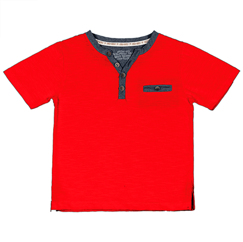 Camiseta Primeiros Passos Cata-Vento Bolso Vermelho 01
