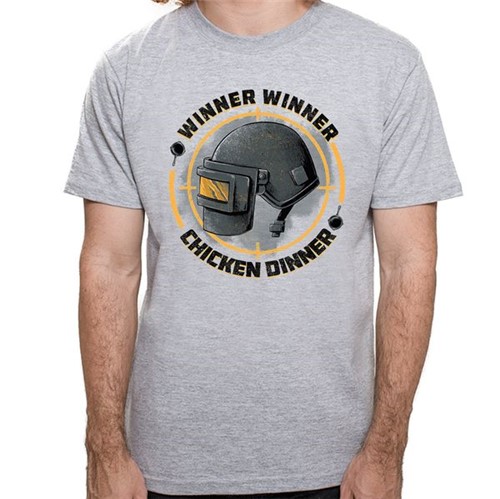 Camiseta PUBG Winner Winner Chicken Dinner - Masculina Camiseta PUBG Winner Winner Chicken Dinner - Masculino - P