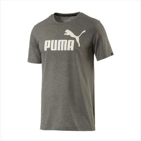 Camiseta Puma Essentials Hearther Cinza M