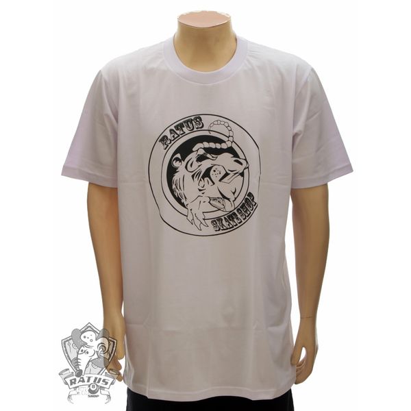Camiseta Ratus Circle - Branca (P)
