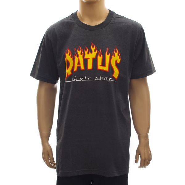 Camiseta Ratus Classic Flame - Chumbo (G)