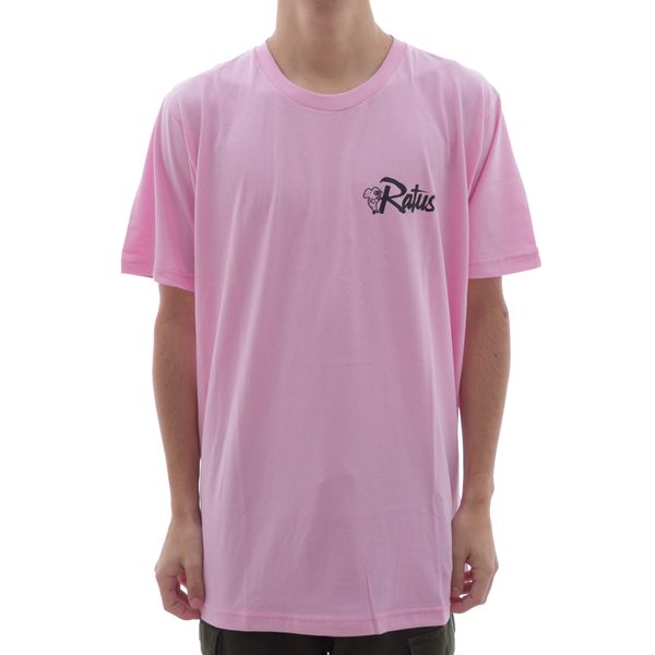 Camiseta Ratus Hot Pink Basic Logo (P)
