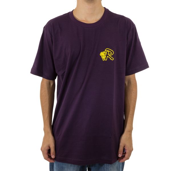 Camiseta Ratus Super Logo Roxo/Amarelo (PP)