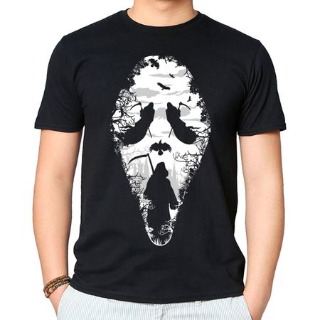 Camiseta Reaper Scream P - PRETO