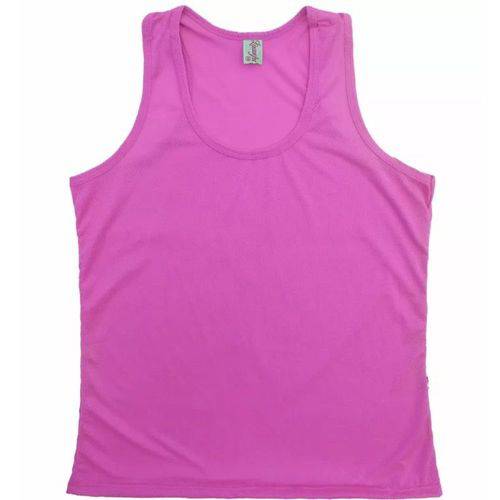 Camiseta Regata Basic Dryfit Rosa - Feminina