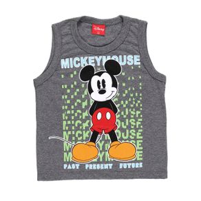 Camiseta Regata Disney Baby Infantil para Menino - Cinza Camiseta Regata Disney Baby Infantil para Menino Cinza 10