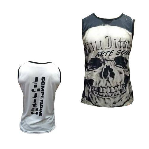 Camiseta/Regata - Jiu Jitsu Skull - Duelo Fight .