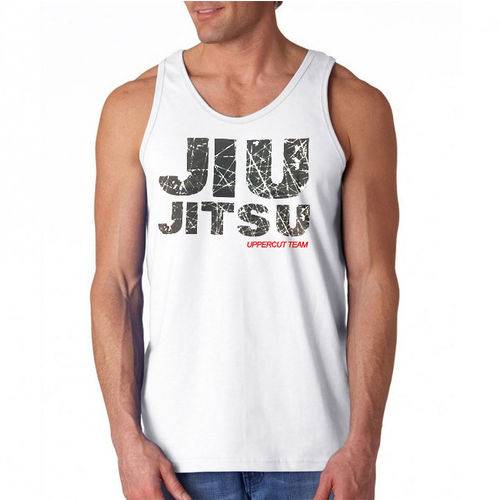 Camiseta/Regata - Jiu Jitsu Uppercut Team - Branco - Uppercut