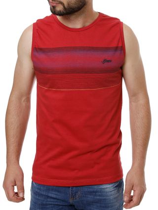 Camiseta Regata Masculina Vermelho