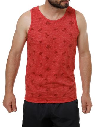 Camiseta Regata Masculina Vermelho