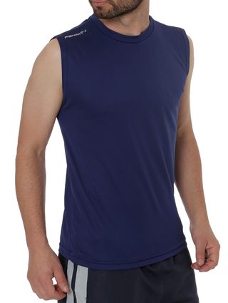 Camiseta Regata Running Masculina Penalty Azul Marinho