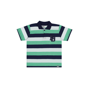 Camiseta Rotativo Verde - Infantil Menino -Meia Malha Camiseta Verde - Infantil Menino - Meia Malha - Ref:33360-277-10