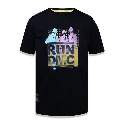 Camiseta Rundmc Crew Preto New Era