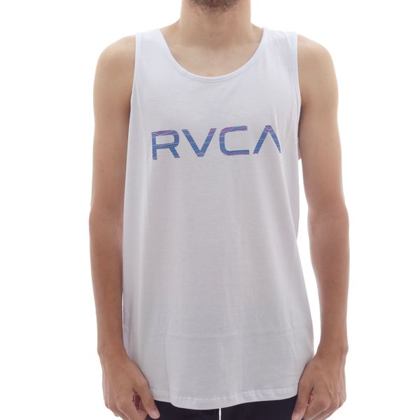 Camiseta RVCA Regata Blur White (P)