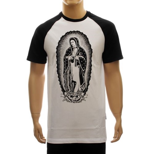 Camiseta Santa Cruz Raglan Guadalupe (P)