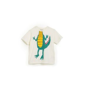 Camiseta Silk Dino Off White - 10