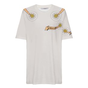 Camiseta Sleeves Givenchy Off White/m