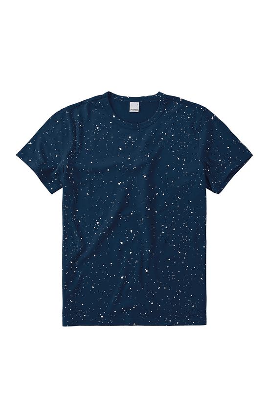 Camiseta Slim Malha Malwee Azul Escuro - G