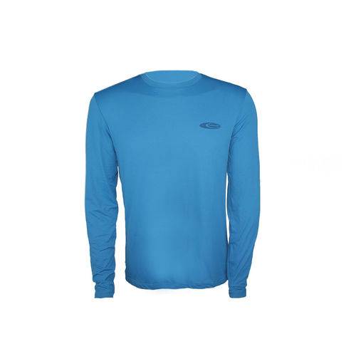 Camiseta Softline Azul - Proteção Uva/Uvb 50+ Fps - Cardume
